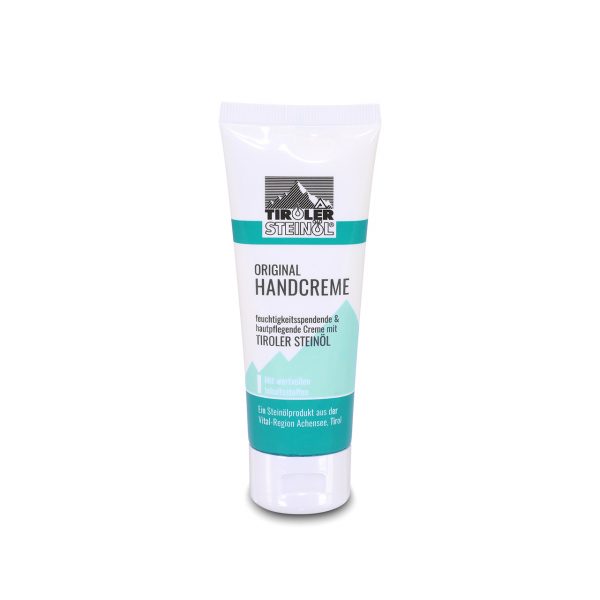 Feuchtigkeitsspendende Handcreme mit Tiroler Steinöl