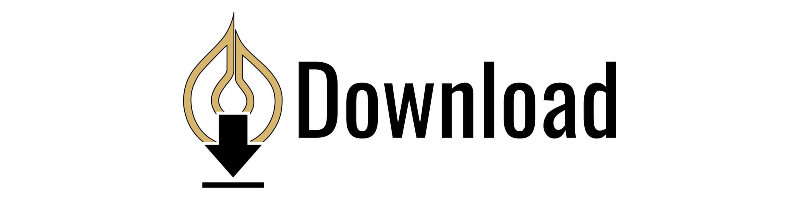 Download-Symbol mit Pfeil nach unten